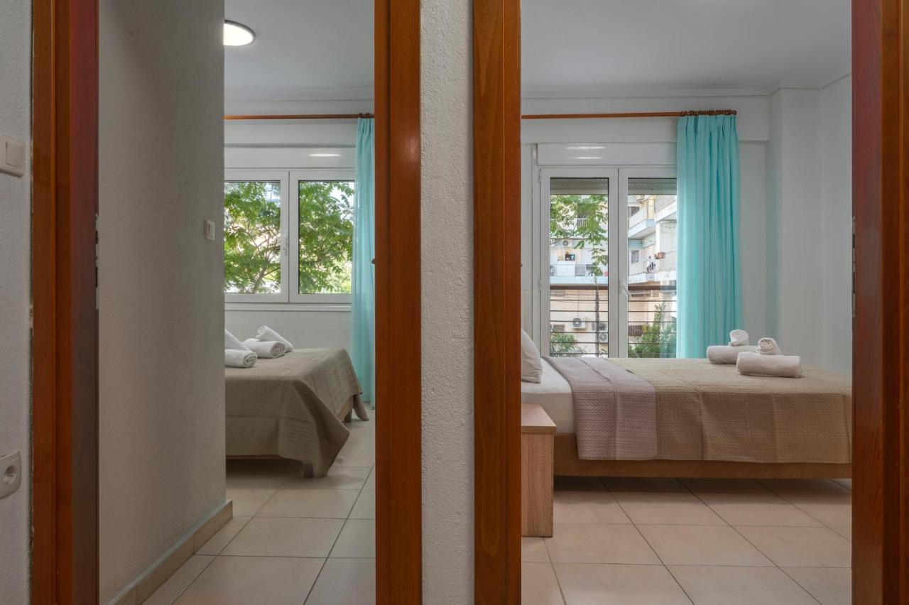 Kosmos Sevice Apartment Family City Center 4A Szaloniki Kültér fotó