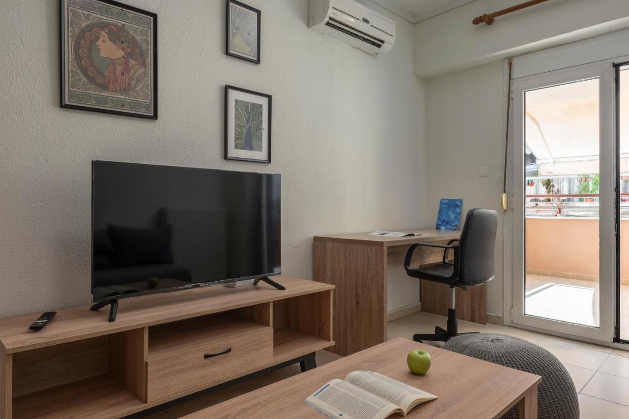 Kosmos Sevice Apartment Family City Center 4A Szaloniki Kültér fotó