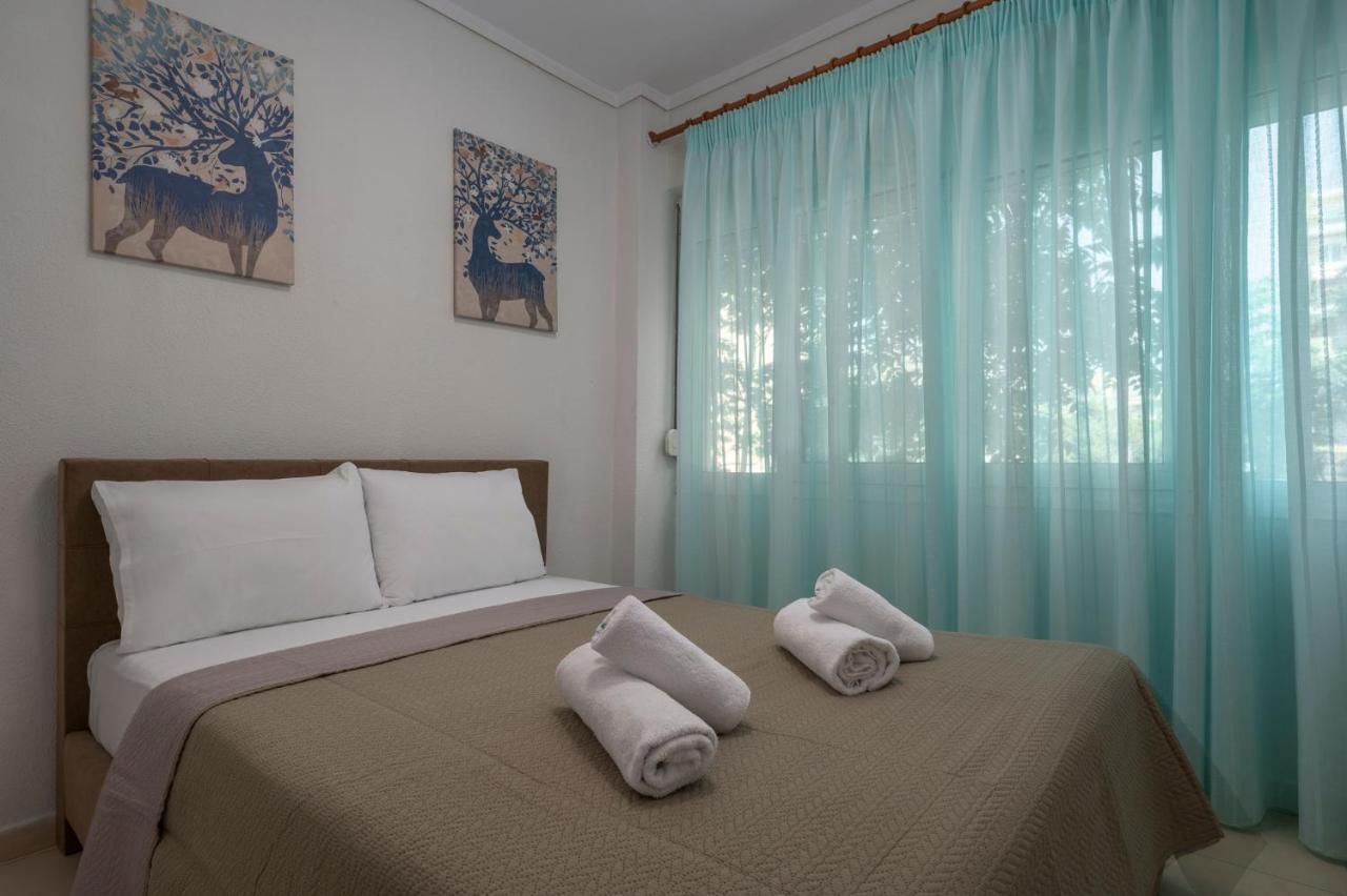 Kosmos Sevice Apartment Family City Center 4A Szaloniki Kültér fotó